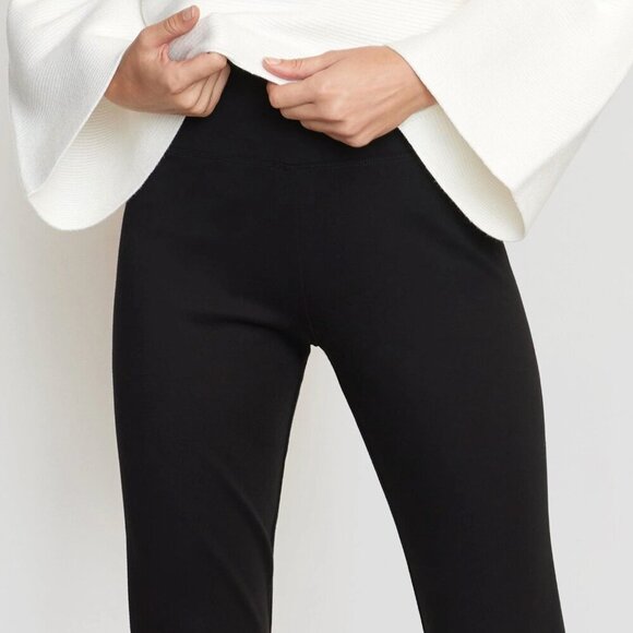 ✨ Modern Citizen Pants Bea Slim Leg Stretchy High Waisted Leggings Black - Picture 2 of 12